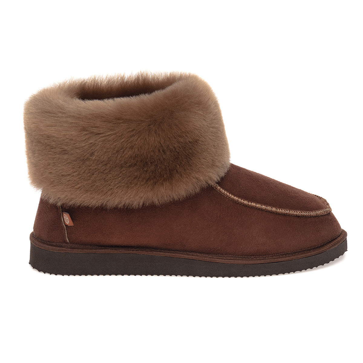 Aesop Sheepskin Slippers - Espresso