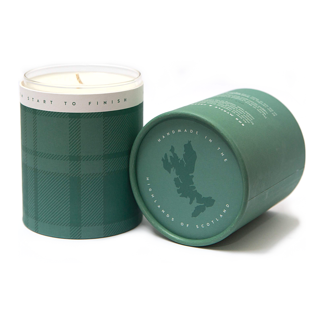 Isle of Skye Candles Scottish Collection Candle Bog Myrtle and Fresh