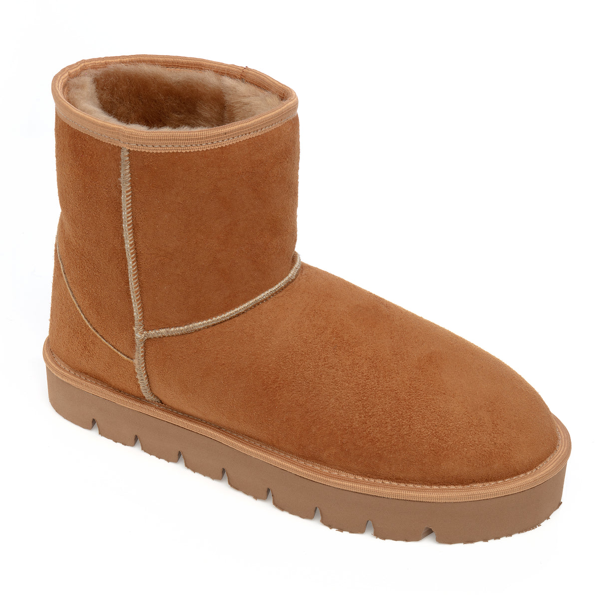 Lana Sheepskin Boot - Chestnut