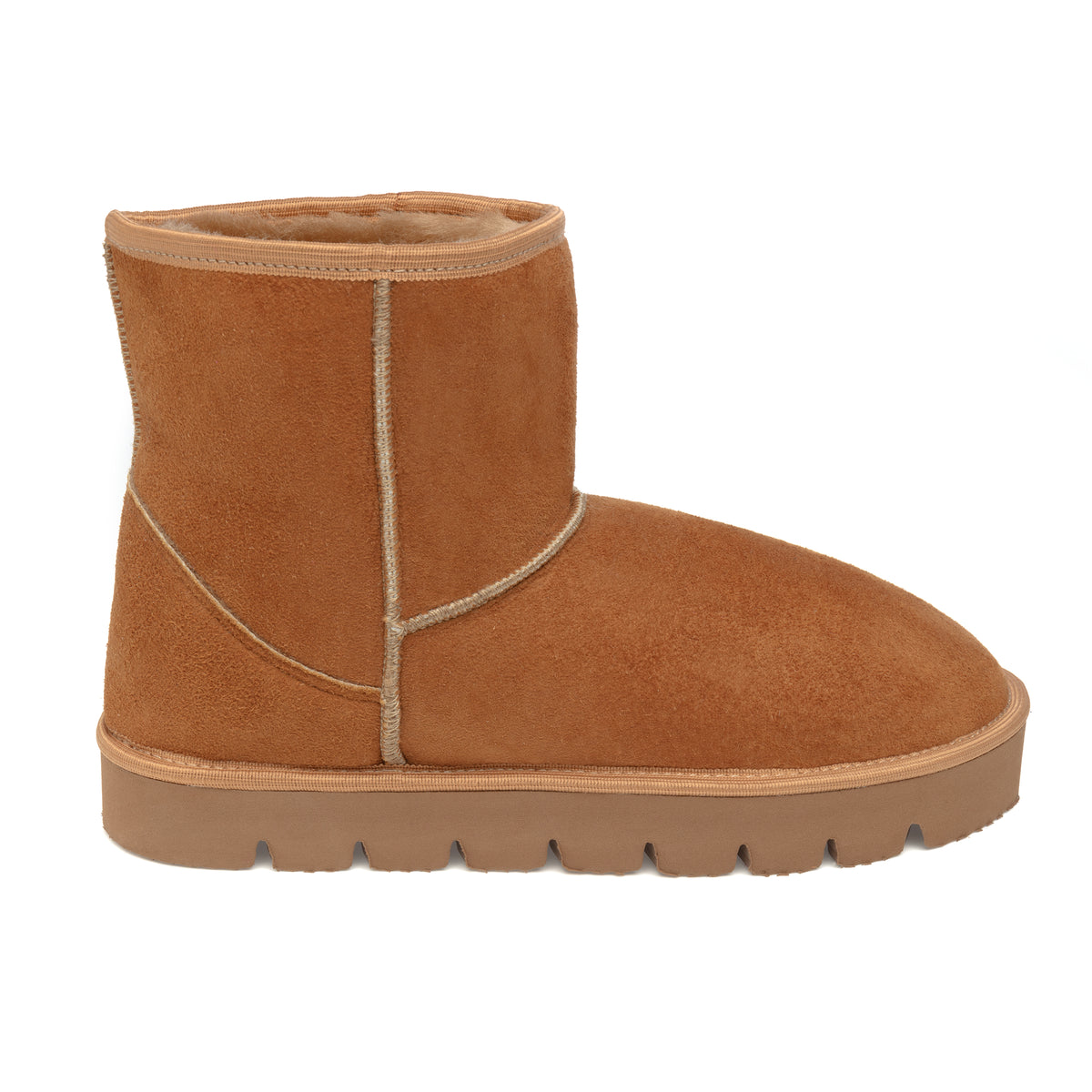 Lana Sheepskin Boot - Chestnut