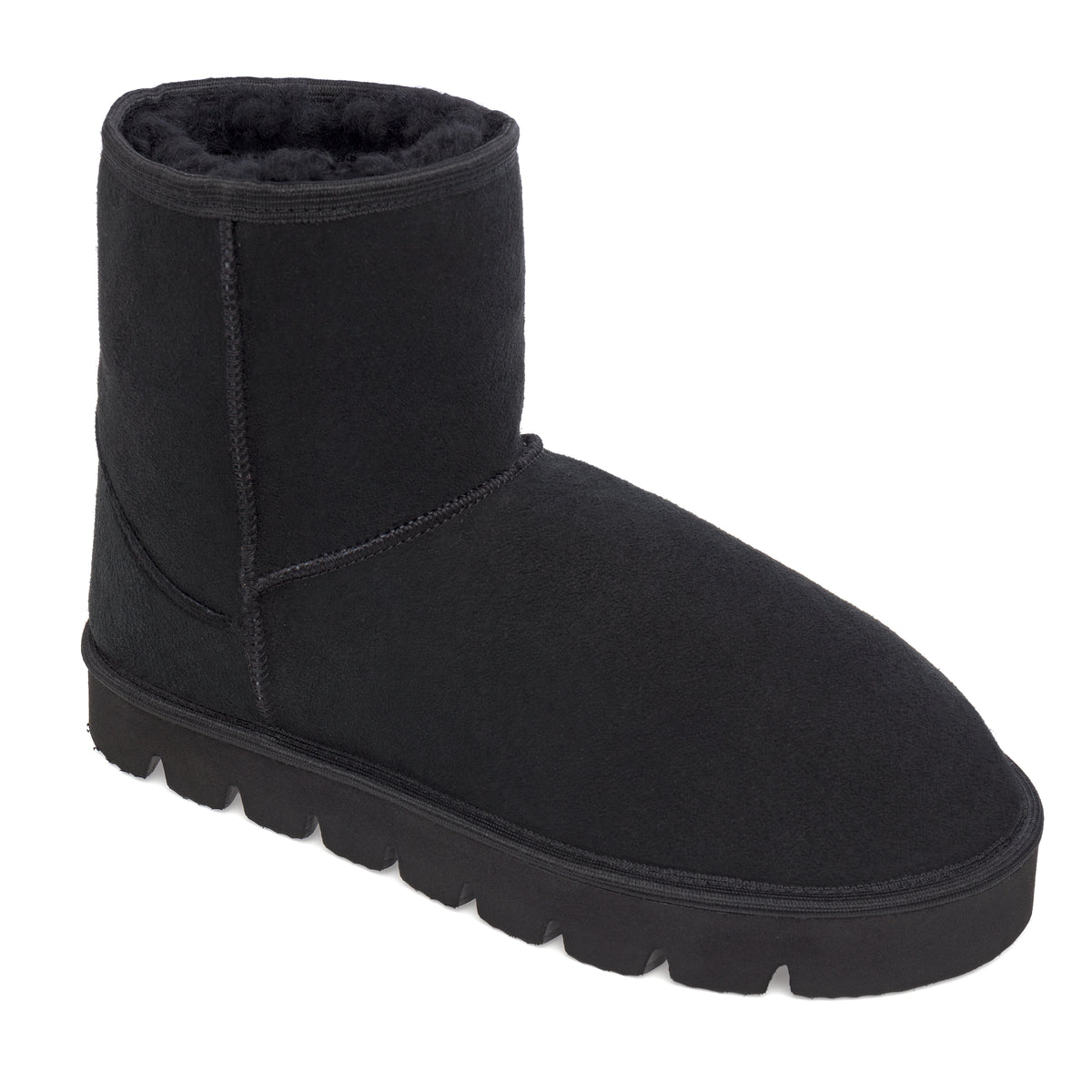 Lana Sheepskin Boot - Black