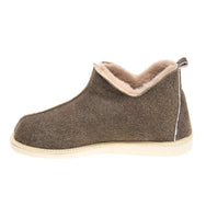 Alpin Sheepskin Slippers - Nutmeg Distressed Leather