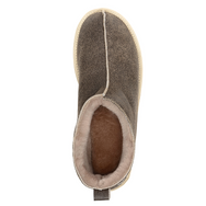 Alpin Sheepskin Slippers - Nutmeg Distressed Leather