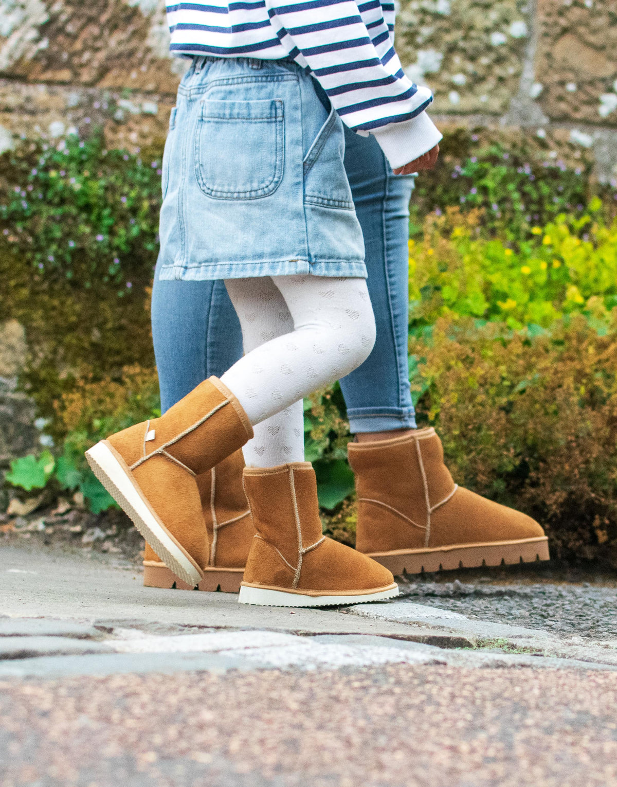 Kids Lana Boots - Chestnut