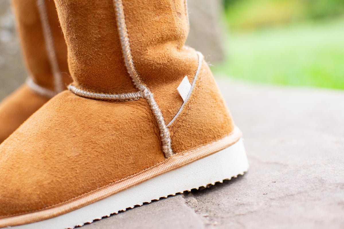 Kids Lana Boots - Chestnut