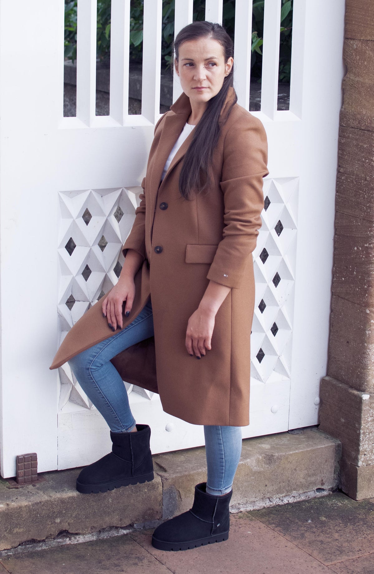 Lana Sheepskin Boot - Black