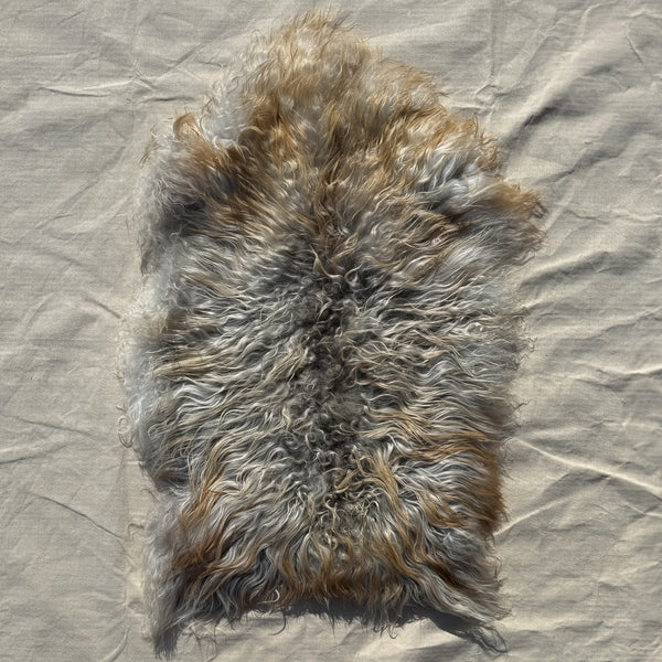 Icelandic Natural Sheepskin - Unique Colour Pattern (50)