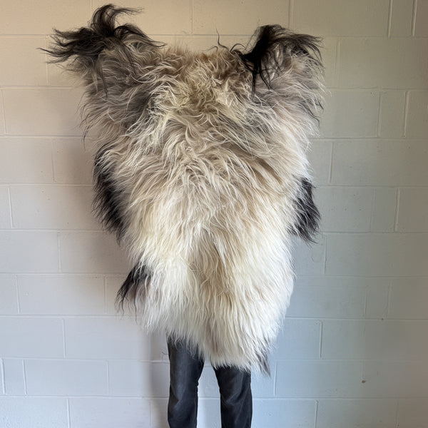 Icelandic Natural Sheepskin - Unique Colour Pattern (62)
