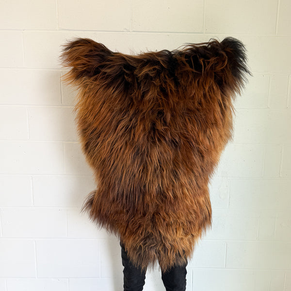 Icelandic Natural Sheepskin - Unique Colour Pattern (66)
