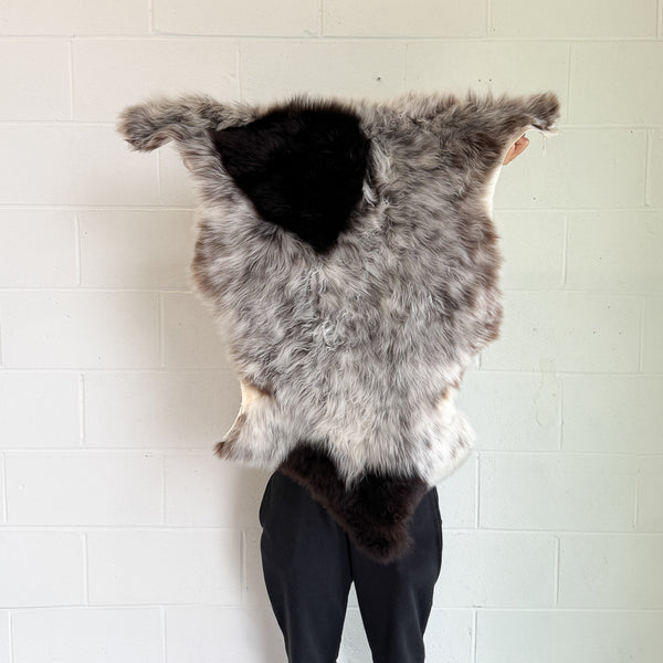 Jacob Natural Rare-Breed Sheepskin - Unique Colour Pattern (31)