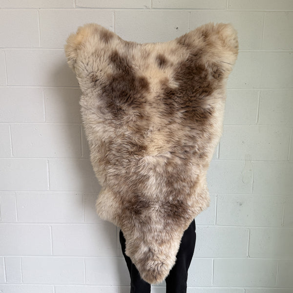 Natural Rare-Breed Sheepskin - Unique Colour Pattern (33)