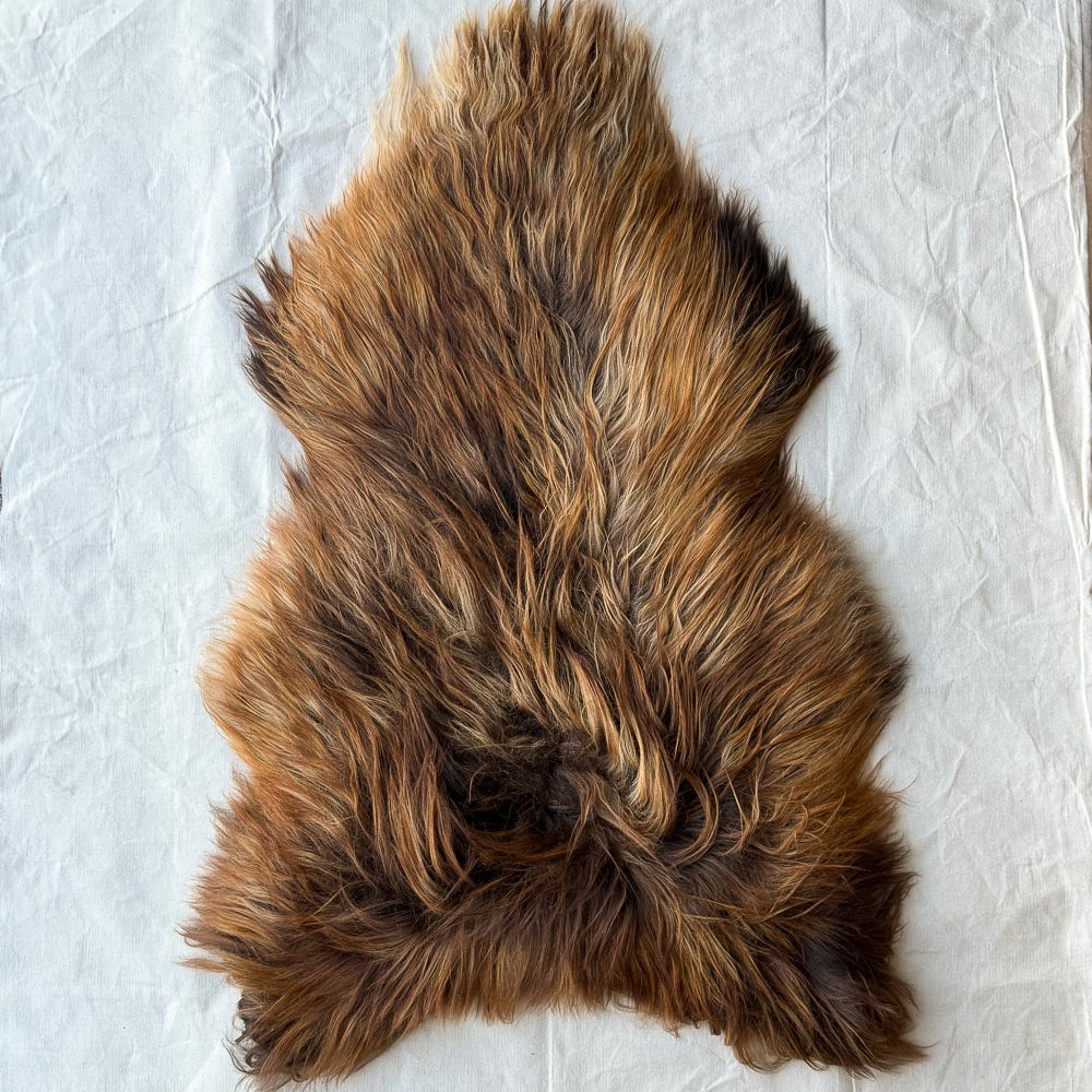 Icelandic Natural Sheepskin - Unique Colour Pattern (71)
