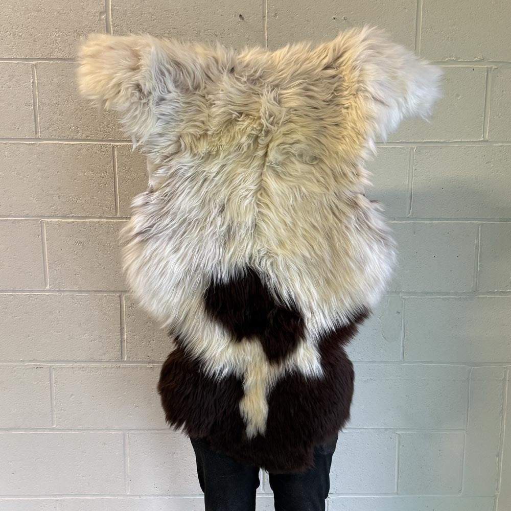 Jacob Natural Rare-Breed Sheepskin - Unique Colour Pattern (49)