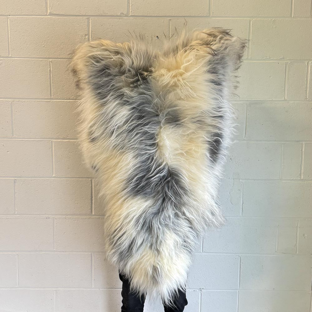 Icelandic Natural Sheepskin - Unique Colour Pattern (96)