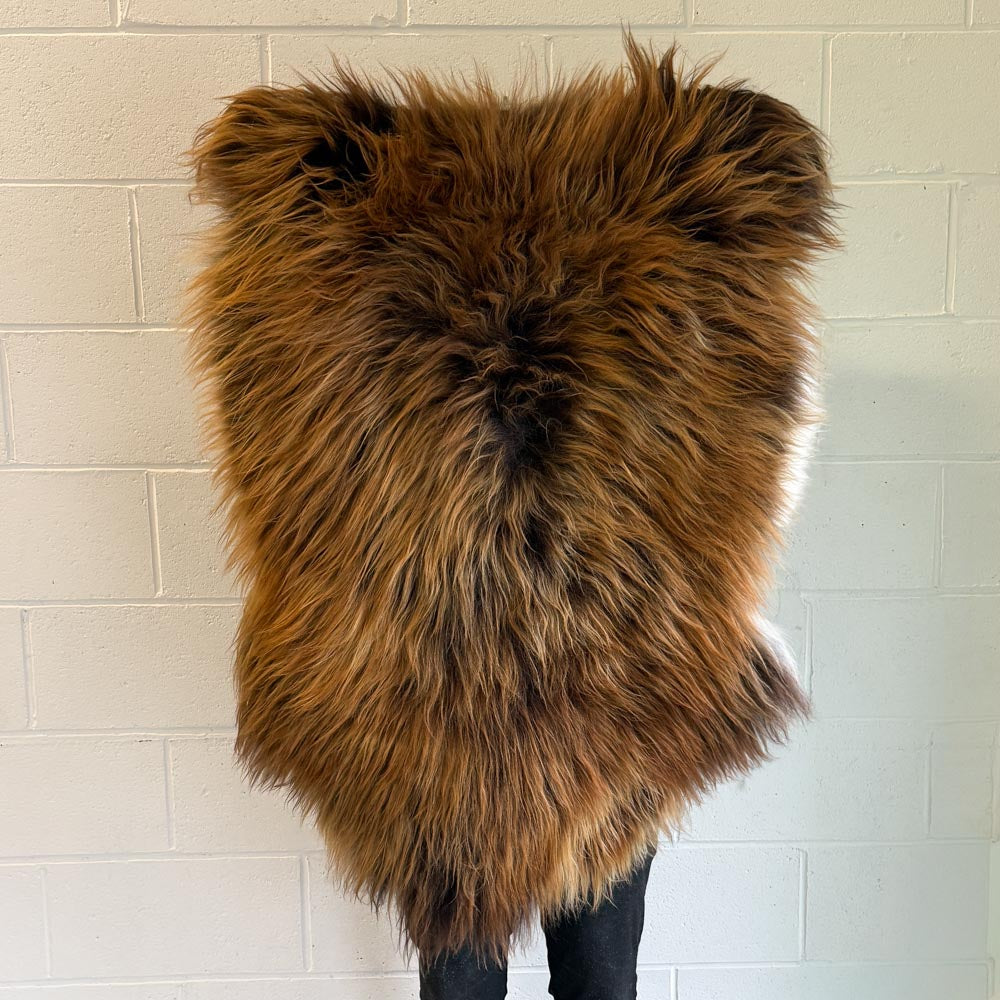Icelandic Natural Sheepskin - Unique Colour Pattern (100)