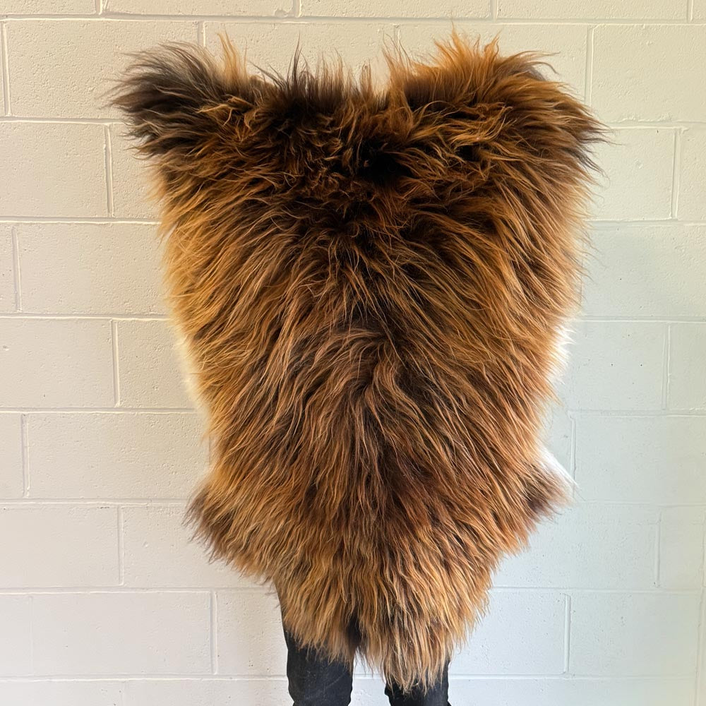 Icelandic Natural Sheepskin - Unique Colour Pattern (102)