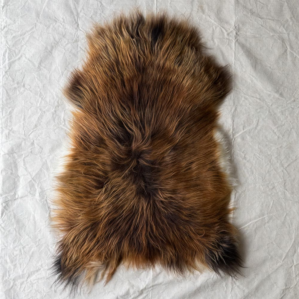 Icelandic Natural Sheepskin - Unique Colour Pattern (102)