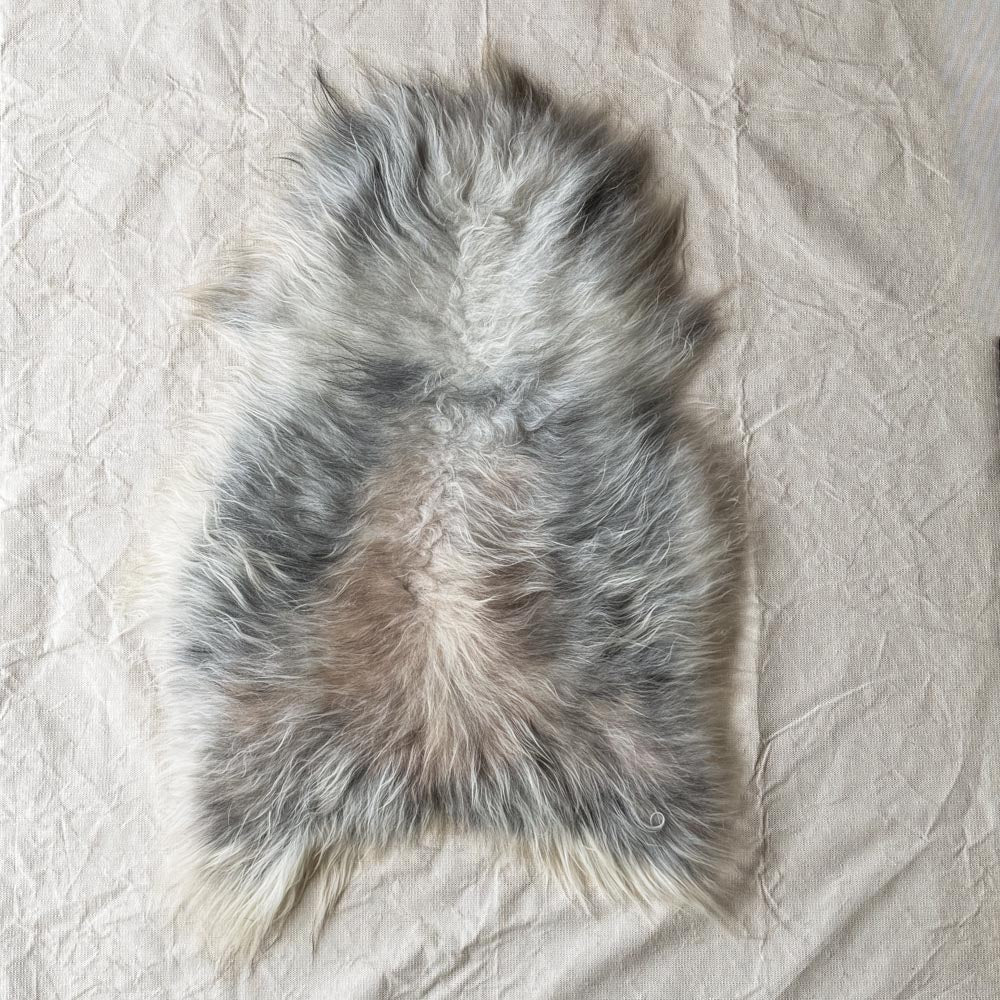 Icelandic Natural Sheepskin - Unique Colour Pattern (104)