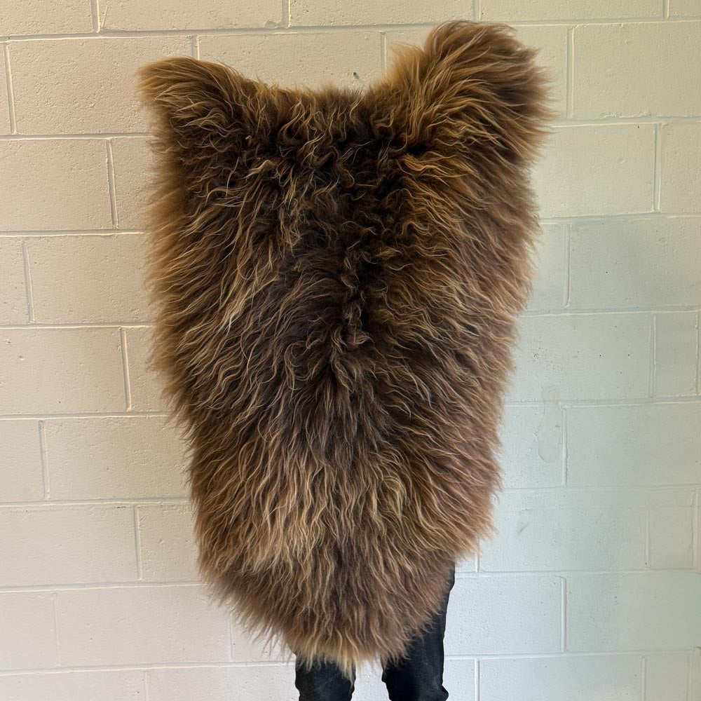 Icelandic Natural Sheepskin - Unique Colour Pattern (107)