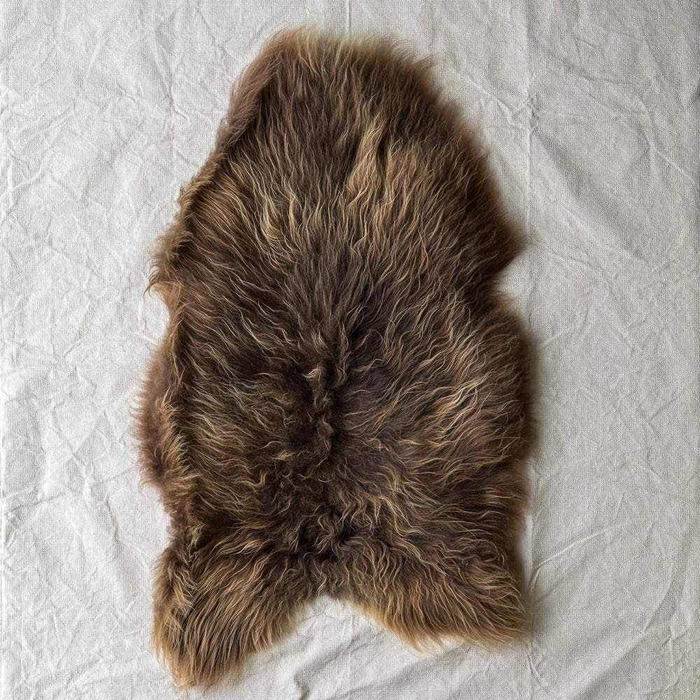 Icelandic Natural Sheepskin - Unique Colour Pattern (107)