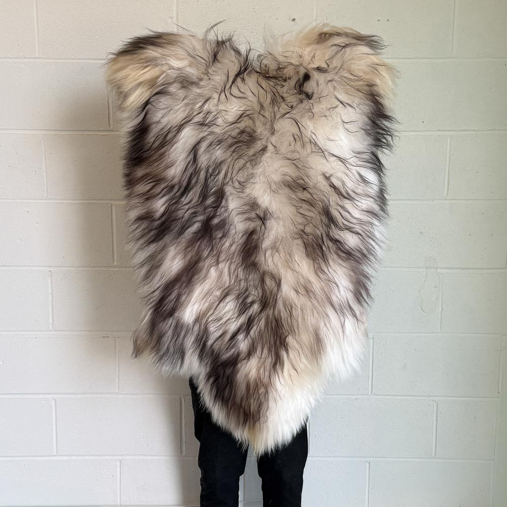 Icelandic Natural Sheepskin - Unique Colour Pattern (121)