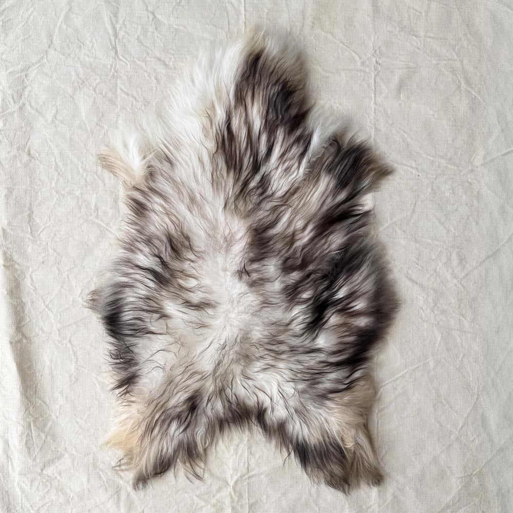 Icelandic Natural Sheepskin - Unique Colour Pattern (121)