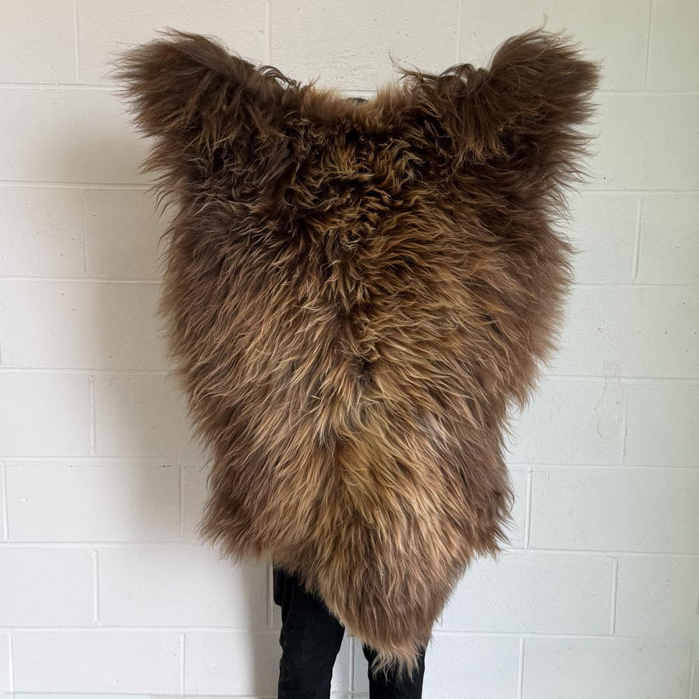 Icelandic Natural Sheepskin - Unique Colour Pattern (124)