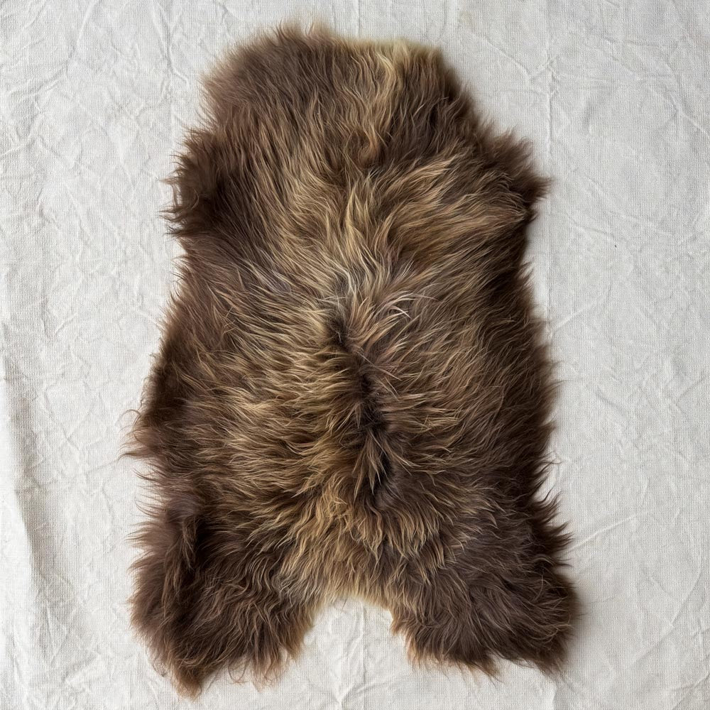 Icelandic Natural Sheepskin - Unique Colour Pattern (124)