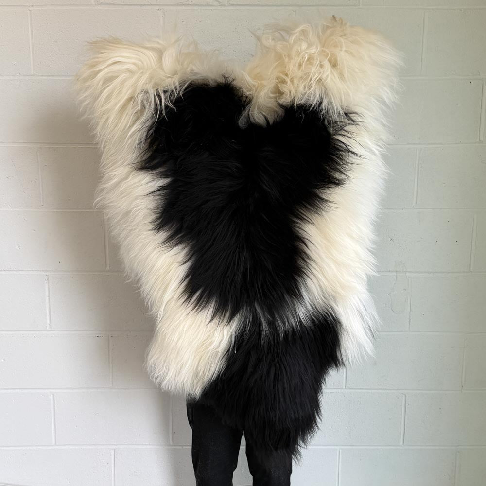 Icelandic Natural Sheepskin - Unique Colour Pattern (126)