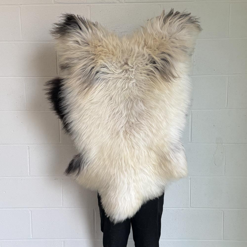 Icelandic Natural Sheepskin - Unique Colour Pattern (128)