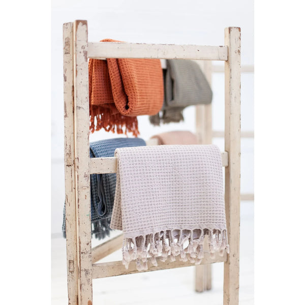 Nura Peshtemal Hammam Towel - Hand-loomed, Ethical Oeko-Tex Cotton ...