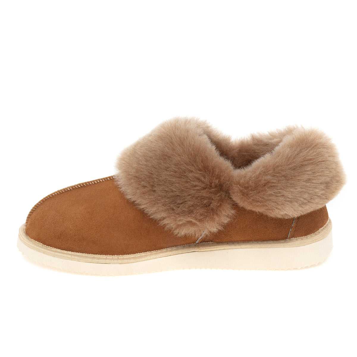 Gael Sheepskin Slippers - Chestnut