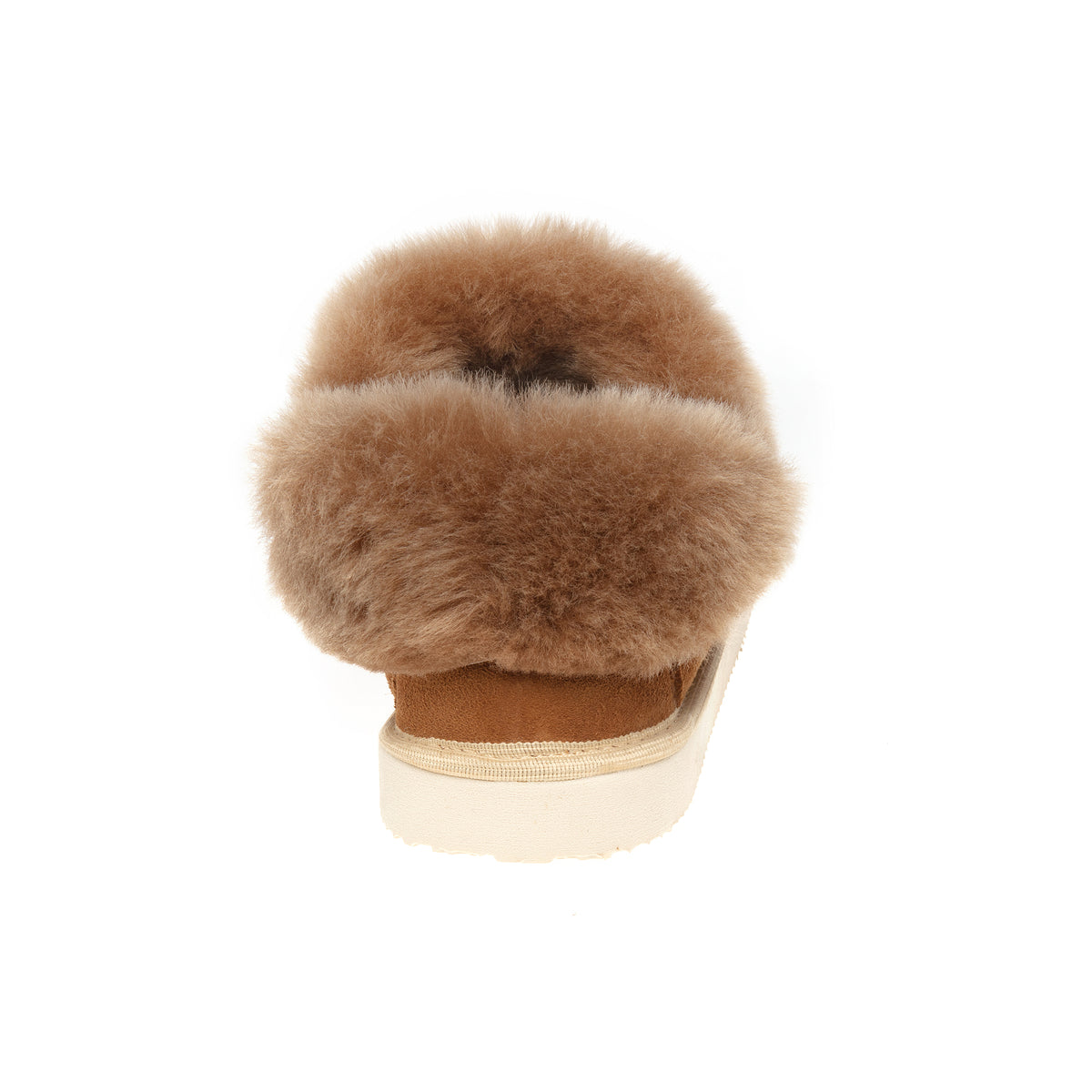 Gael Sheepskin Slippers - Chestnut