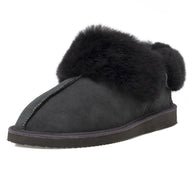 Gael Sheepskin Slippers - Graphite