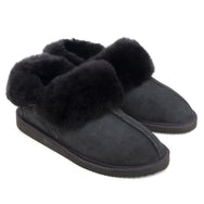 Gael Sheepskin Slippers - Graphite