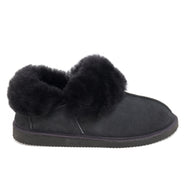 Gael Sheepskin Slippers - Graphite