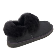 Gael Sheepskin Slippers - Graphite