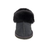 Gael Sheepskin Slippers - Graphite