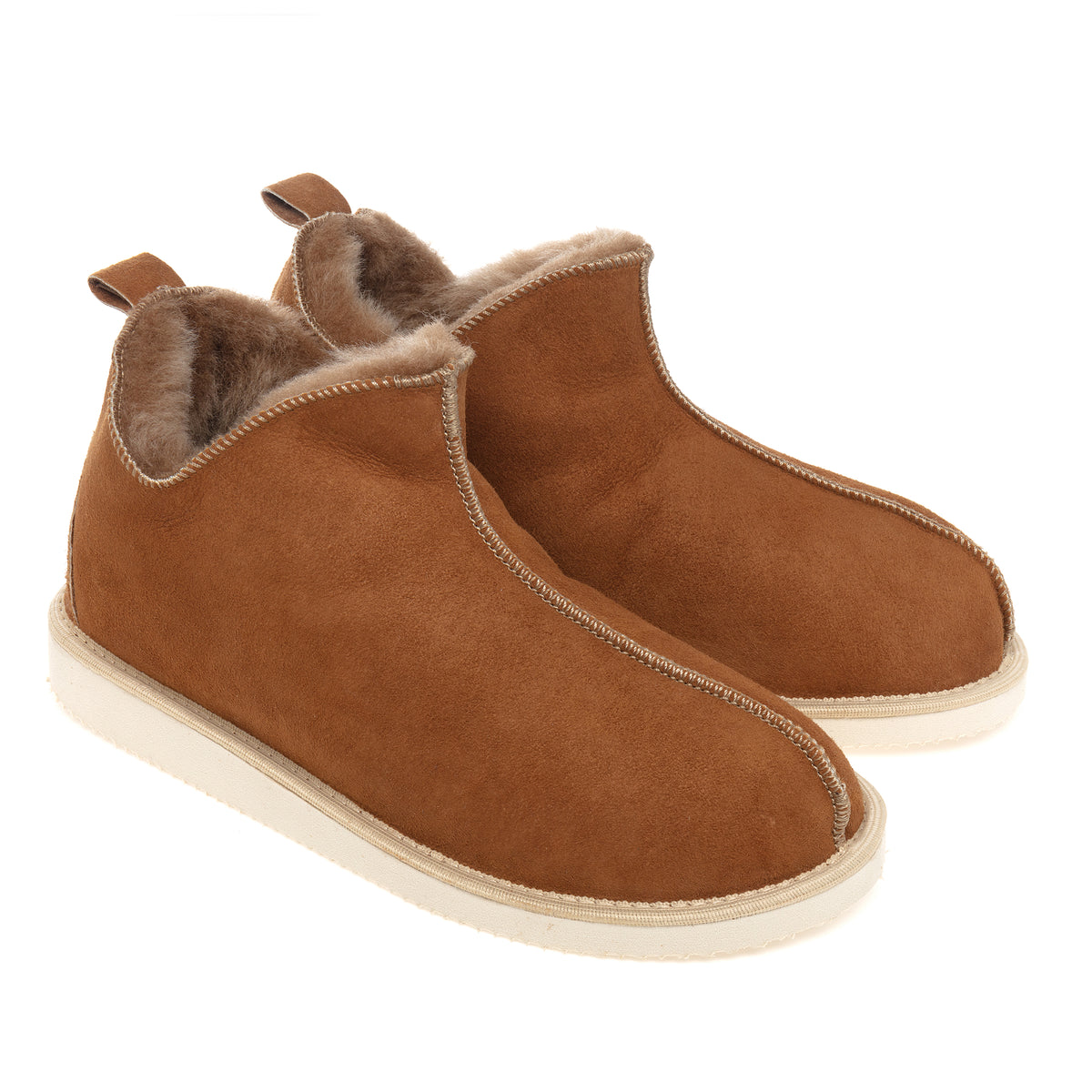 Alpin Sheepskin Slippers - Chestnut