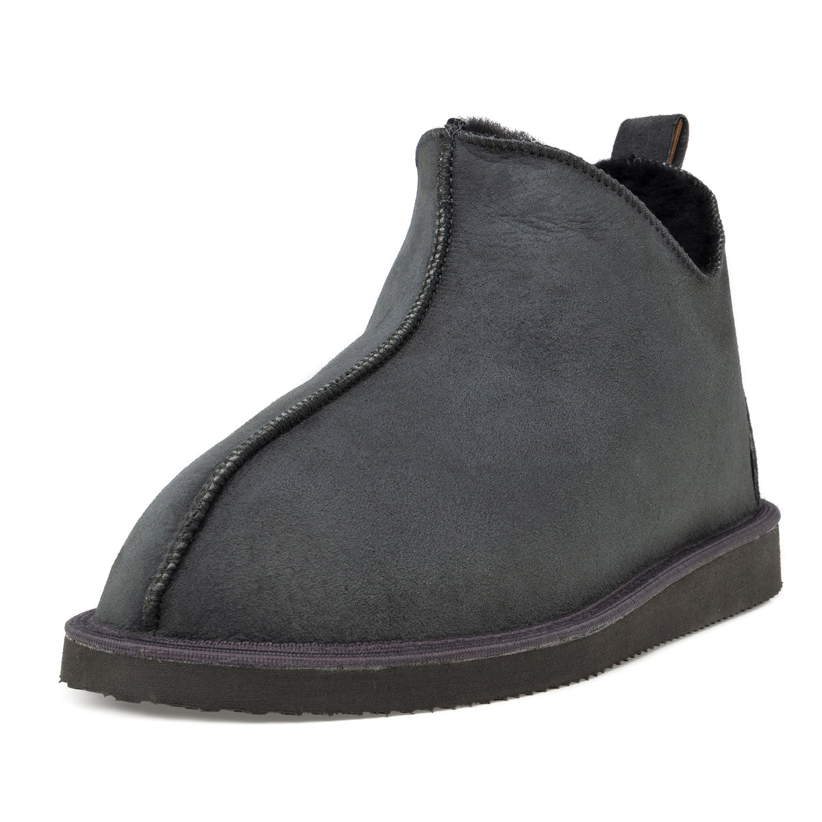 Alpin Sheepskin Slippers - Graphite