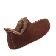 Berit Sheepskin Slippers/Yoga Shoe - Espresso