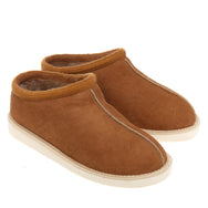 Mhor Sheepskin Slippers - Chestnut