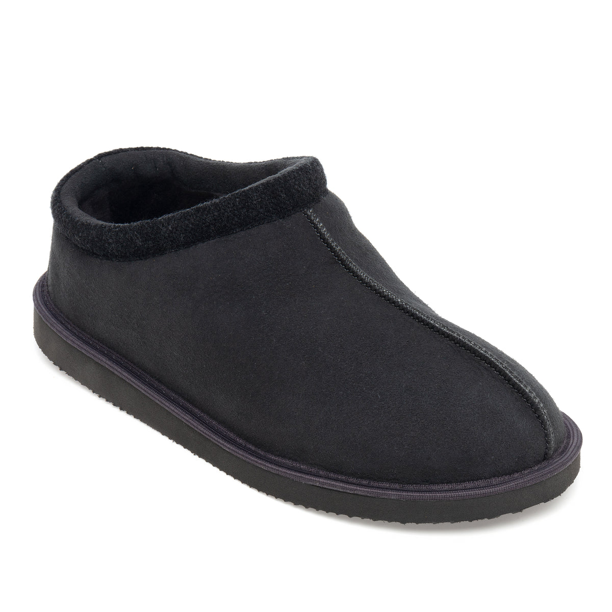 Mhor Sheepskin Slippers - Graphite