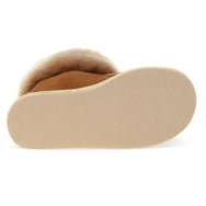 Kids Aesop Sheepskin Slippers - Chestnut