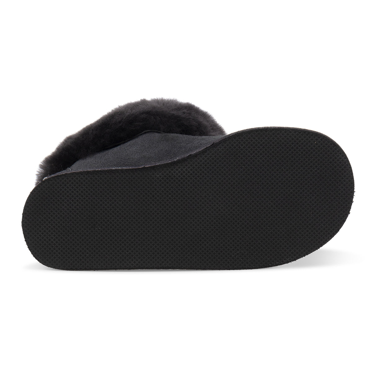 Kids Aesop Sheepskin Slippers - Graphite