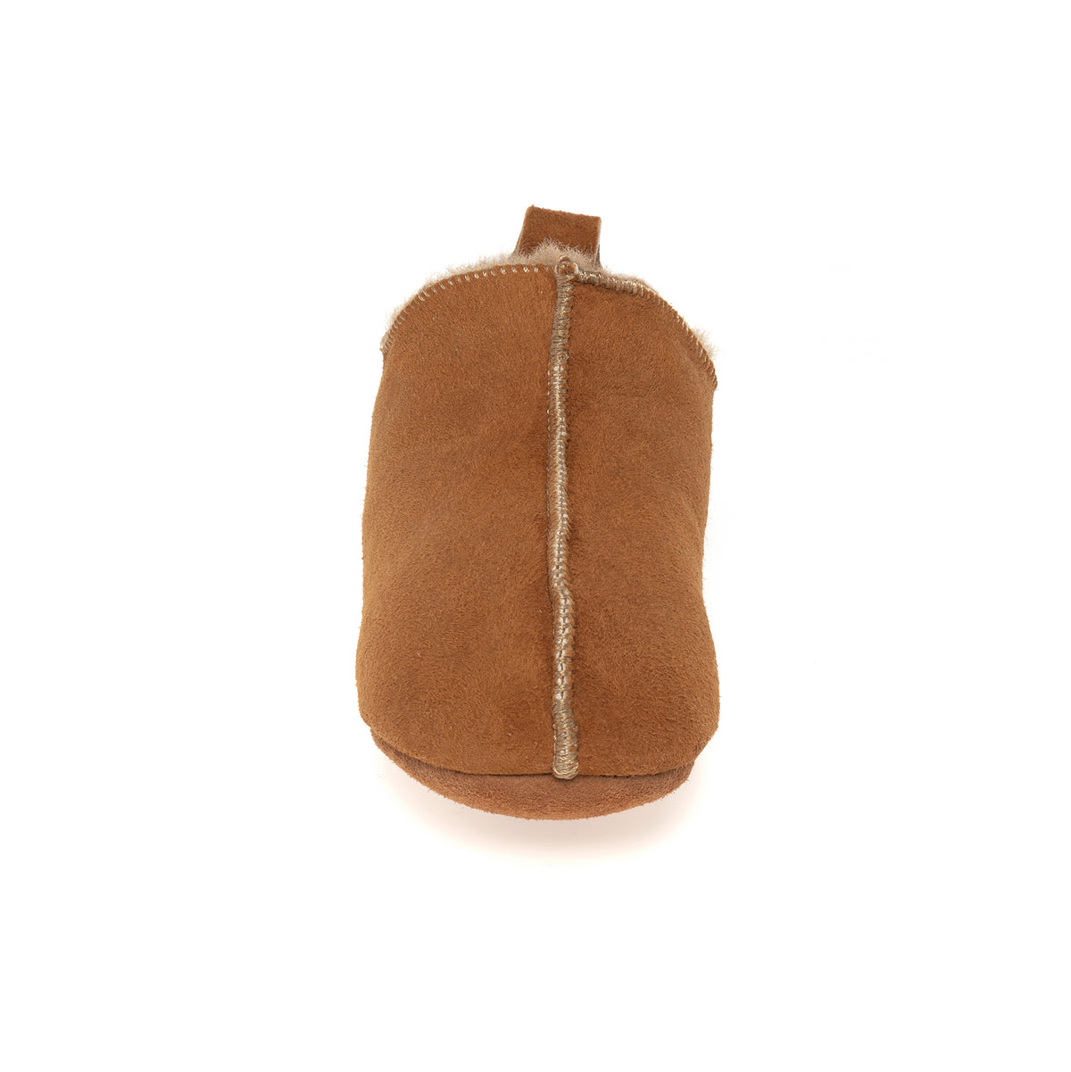 Kids Berit Sheepskin Slippers - Chestnut