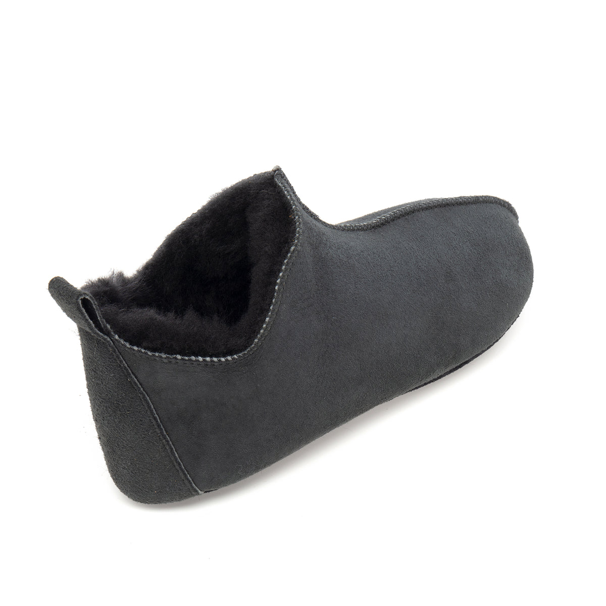 Berit Sheepskin Slippers - Graphite