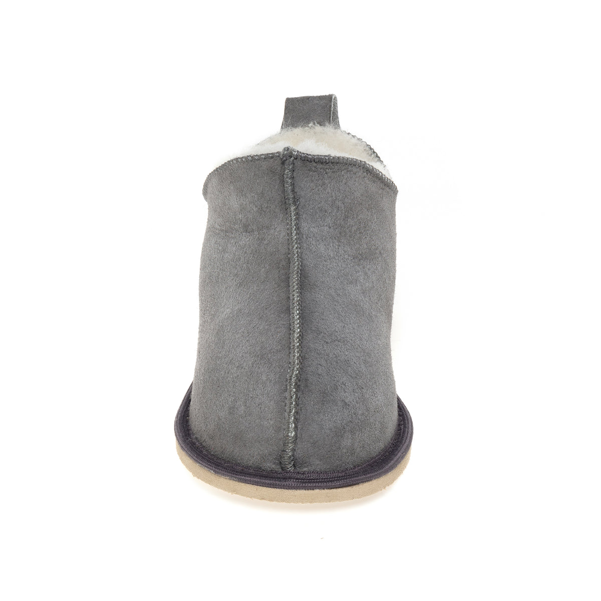 Kids Alpin Sheepskin Slippers - Grey