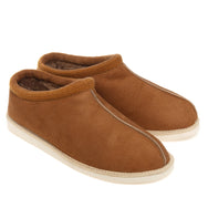 Mhor Sheepskin Slippers - Chestnut