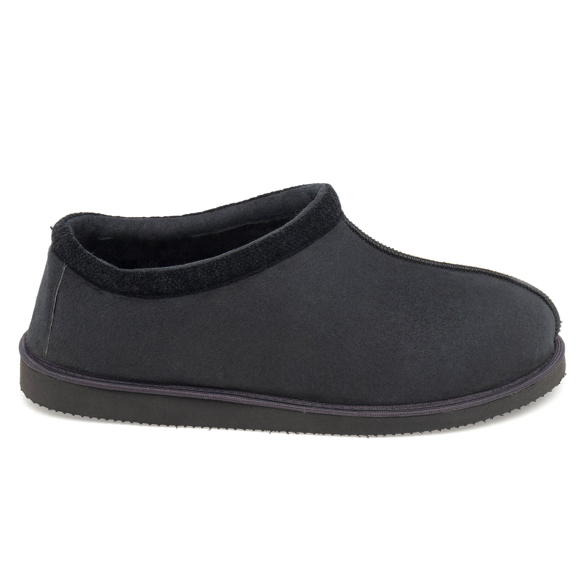 Mhor Sheepskin Slippers - Graphite